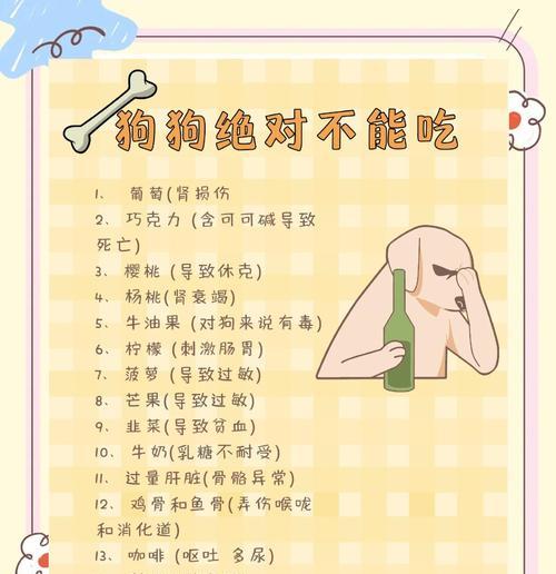 小狗不能吃的海鲜有哪些？（宠物狗的饮食安全问题探讨）