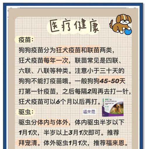 小金毛除虫指南——养护你的小金毛宠物健康快乐（小金毛除虫频率及注意事项，让你的爱宠远离寄生虫侵害）