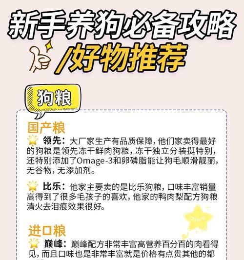 小奶狗喂养攻略（打造一个健康快乐的小奶狗生活，无忧养狗从此开始！）